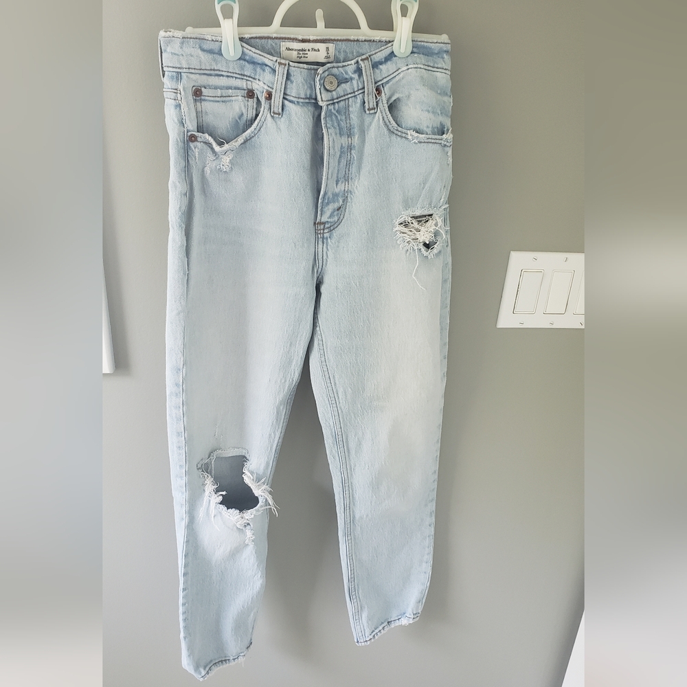 Abercrombie & Fitch The Mom High rise